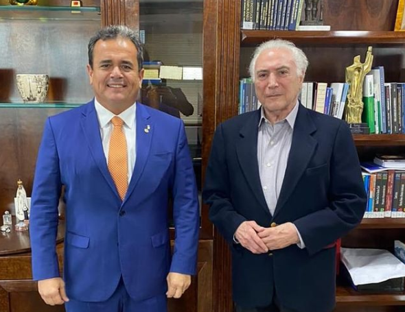 Carta "pacificadora" de Bolsonaro após o 7 de Setembro garante homenagem a Michel Temmer no Piauí